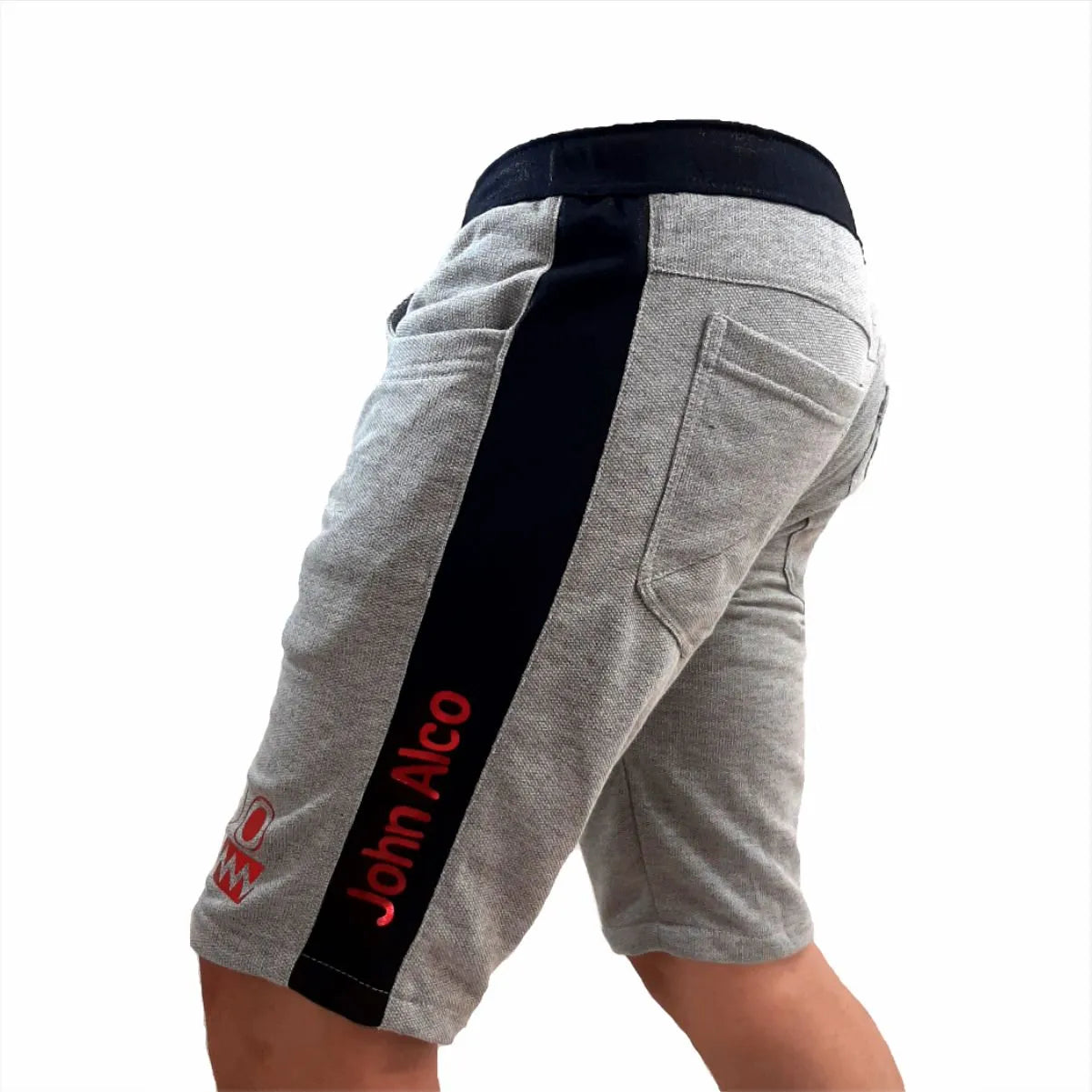 Bermuda Jogger Gris Claro