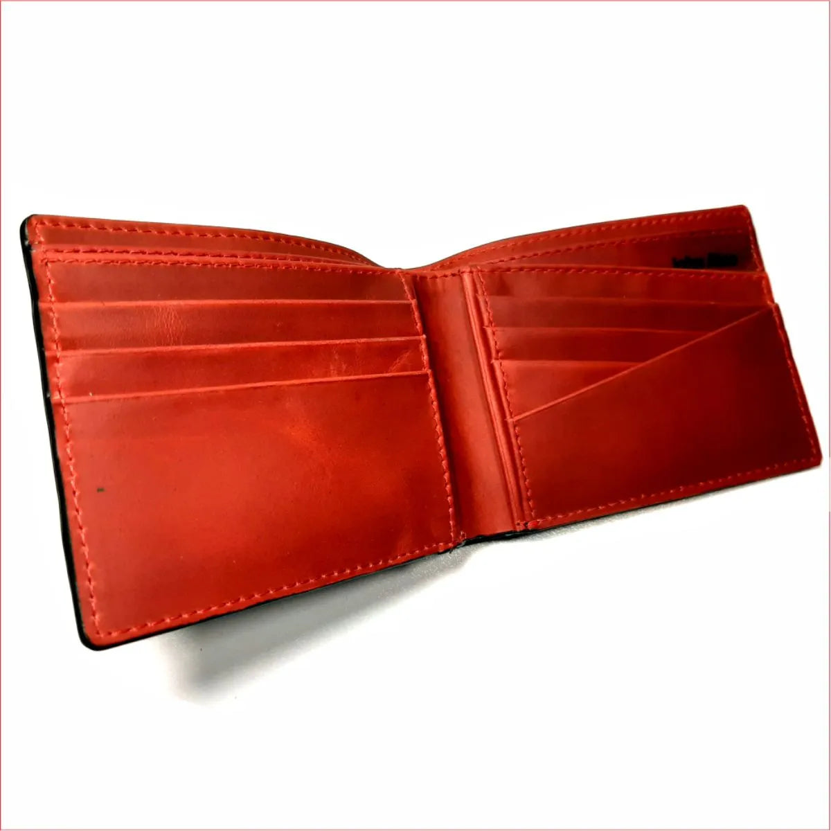 Billetero Negro Perforado