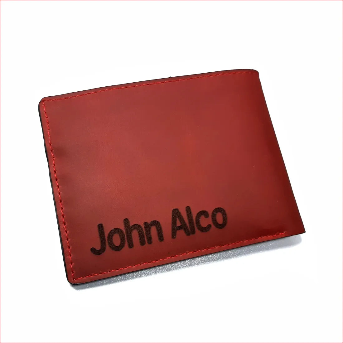 Billetero Rojo Perforado