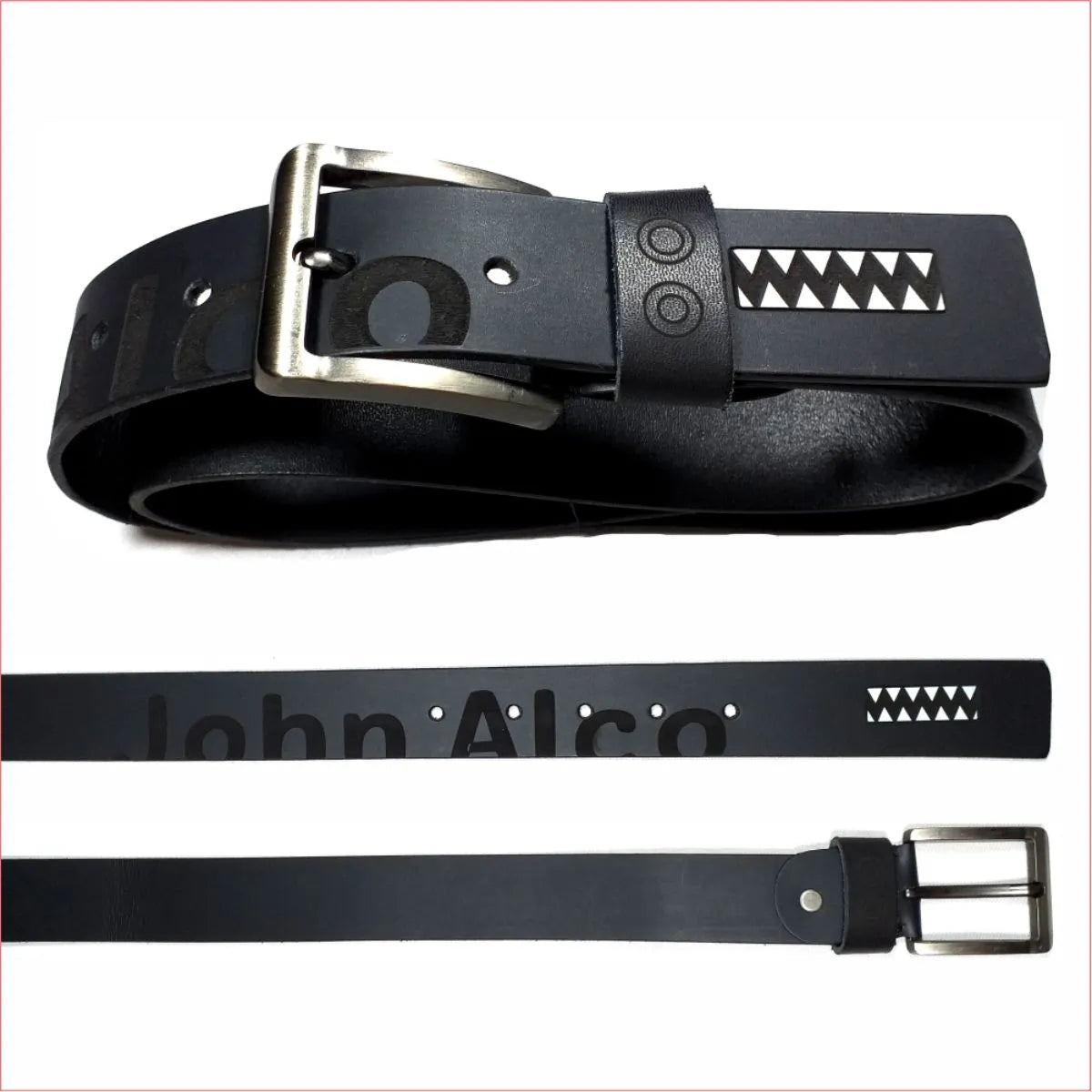 Correa Negra Muelas 100% Cuero