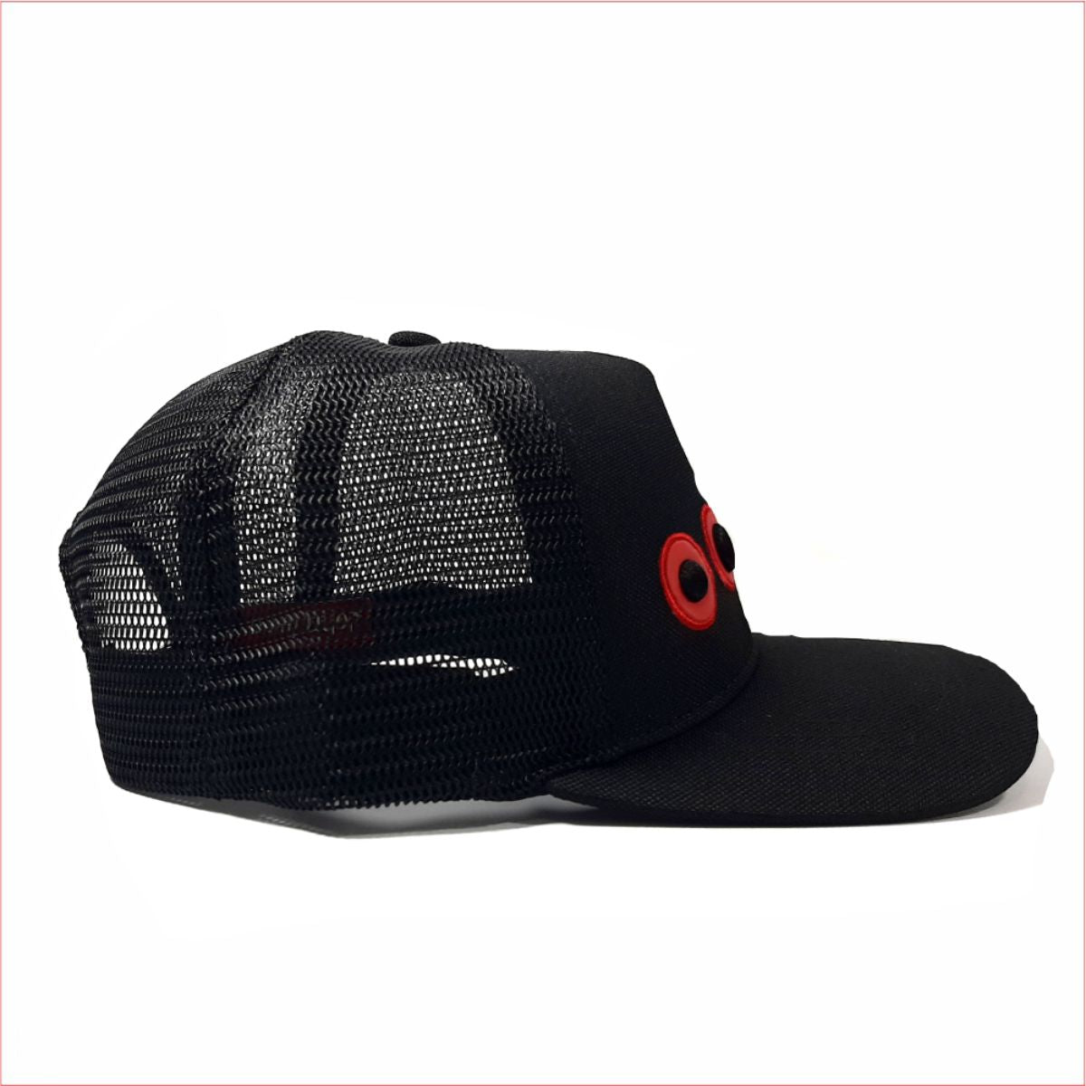 Gorra Ojos bordados Negro
