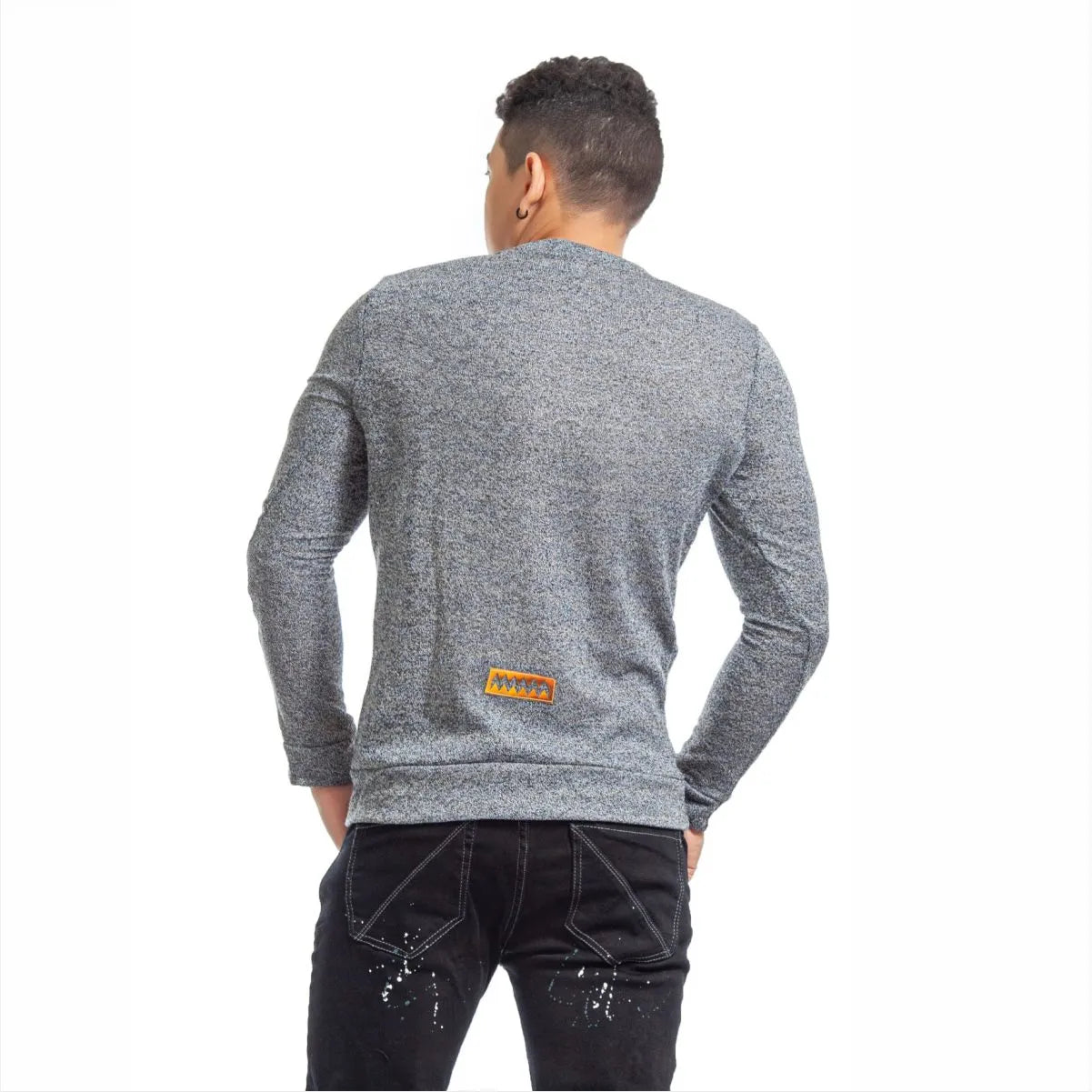 Jean Elastico Black Goteo