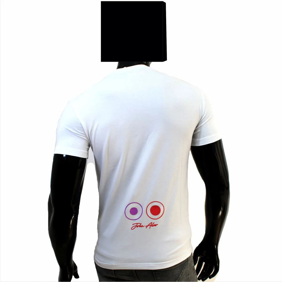 Camiseta Muelas Blanco Cuello Redondo