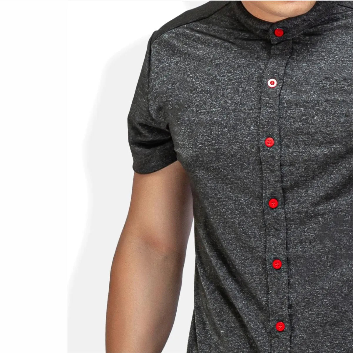 Camisa Polo Manga Corta Mineral
