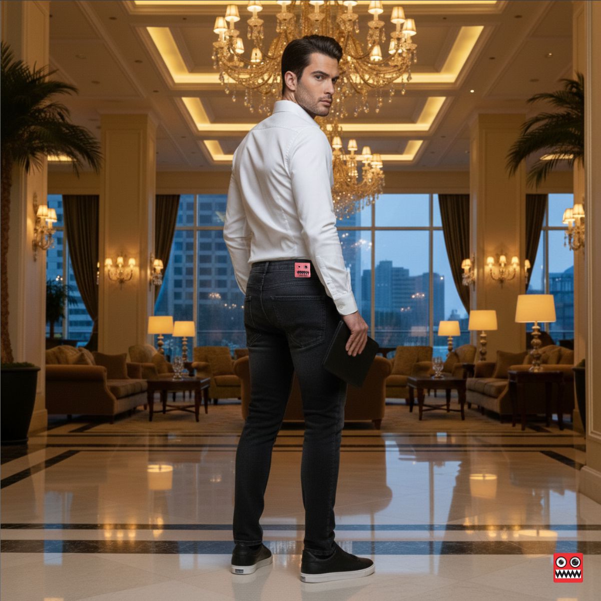 Jean Elastico Islandia