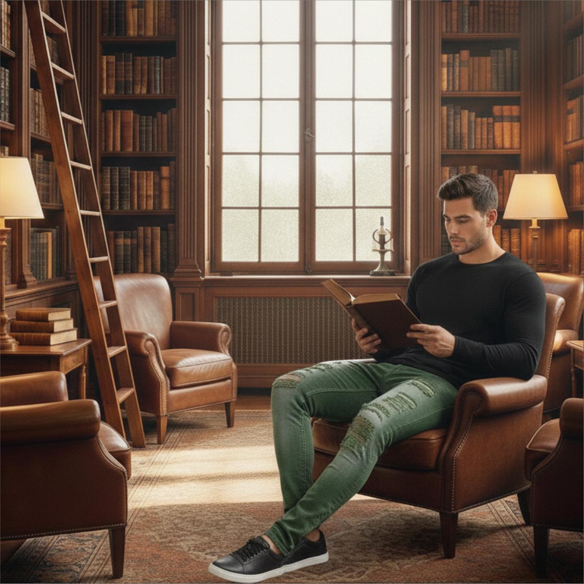 Jean Elastico Espartano Esmeralda