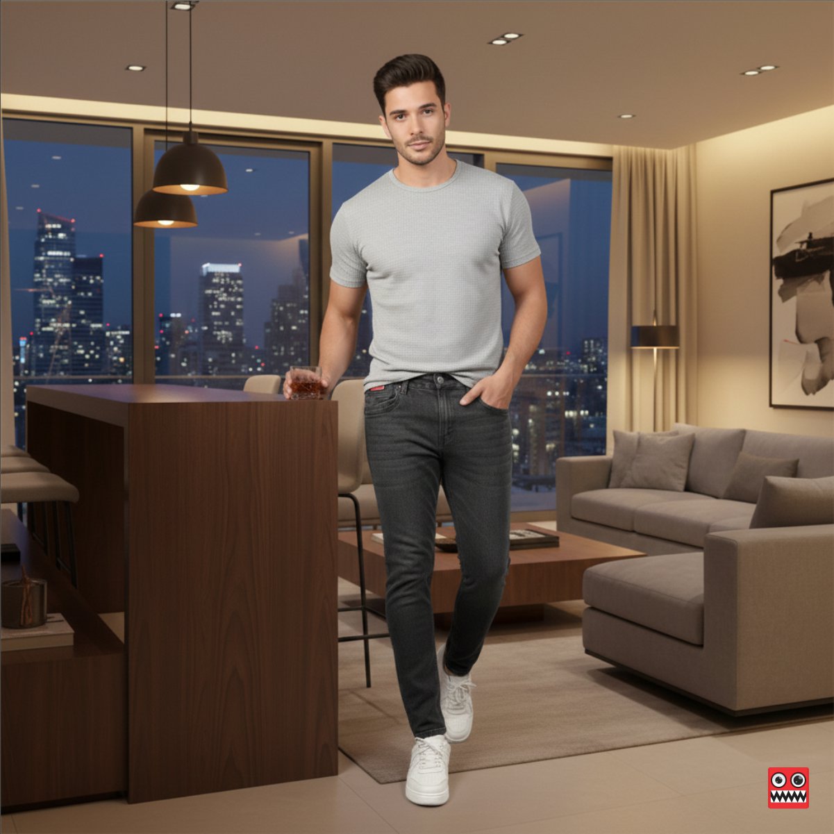 Jean Elastico Georgia