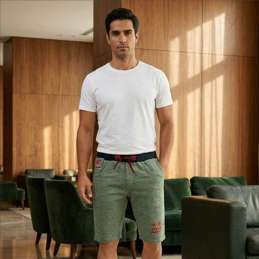 Bermuda Jogger Verde Claro Liquidacion