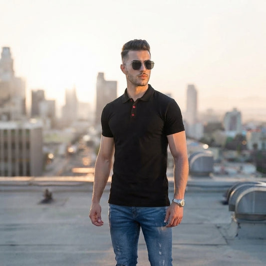 Polo Negro Elite
