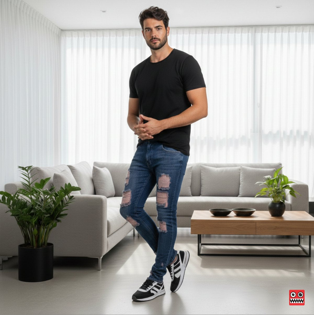 Jean Elastico Espartano Galaxy