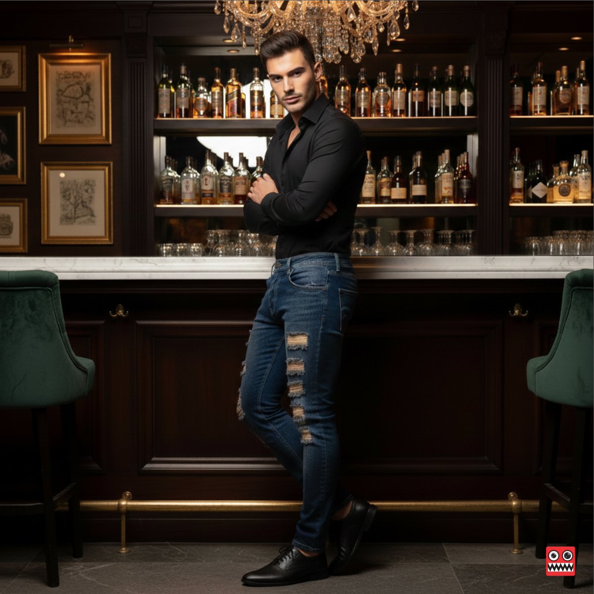 Jean Elastico Espartano Perla