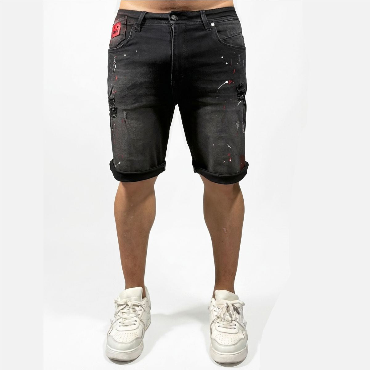 Bermuda Carbon Jean Elastico