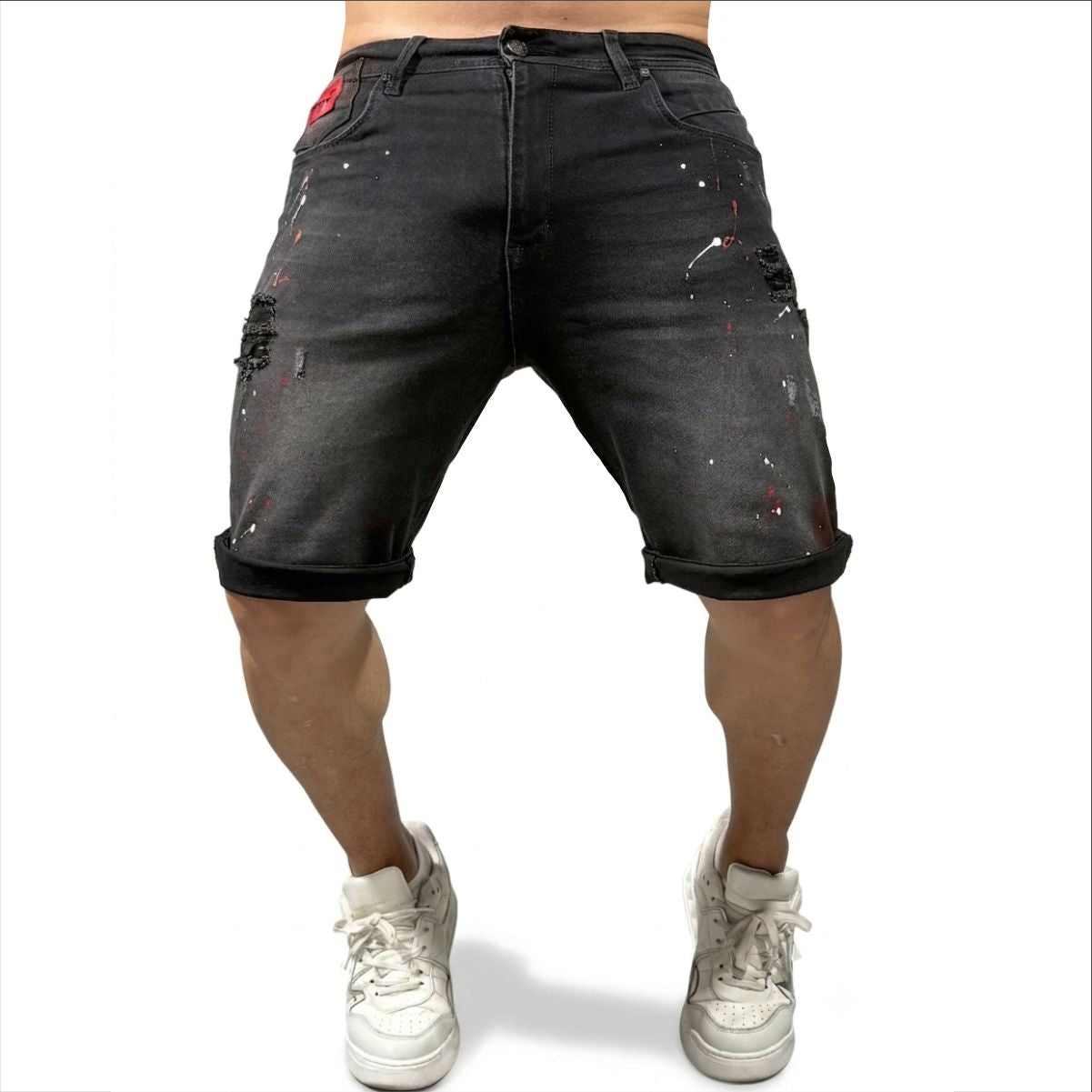 Bermuda Carbon Jean Elastico