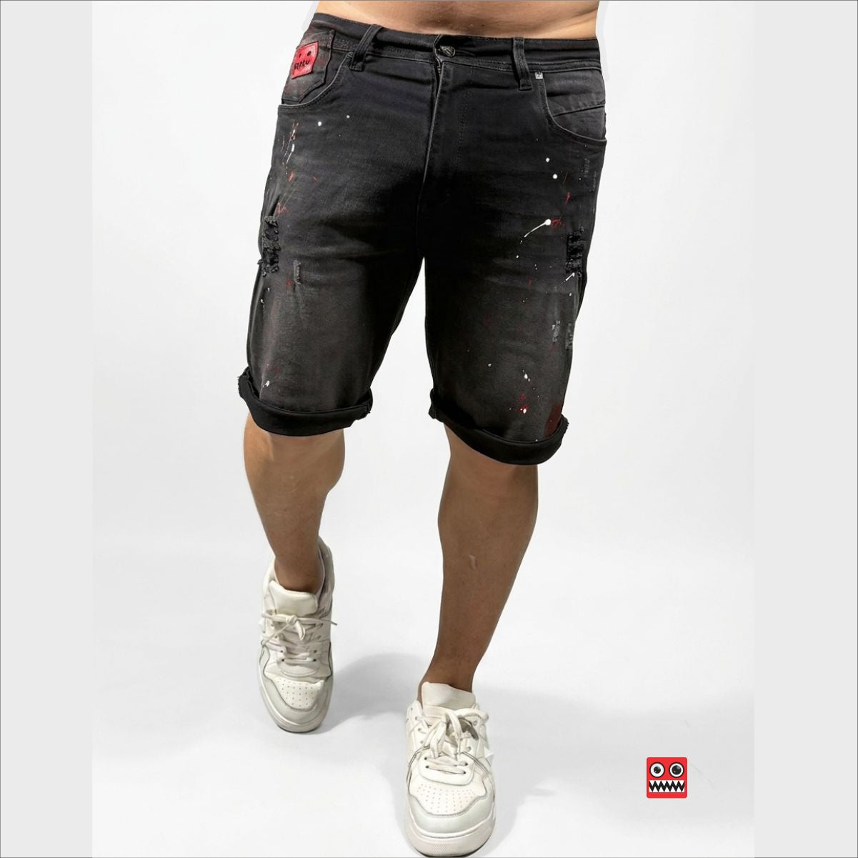 Bermuda Carbon Jean Elastico
