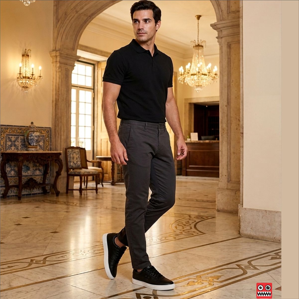 Tenis Extrusion Black