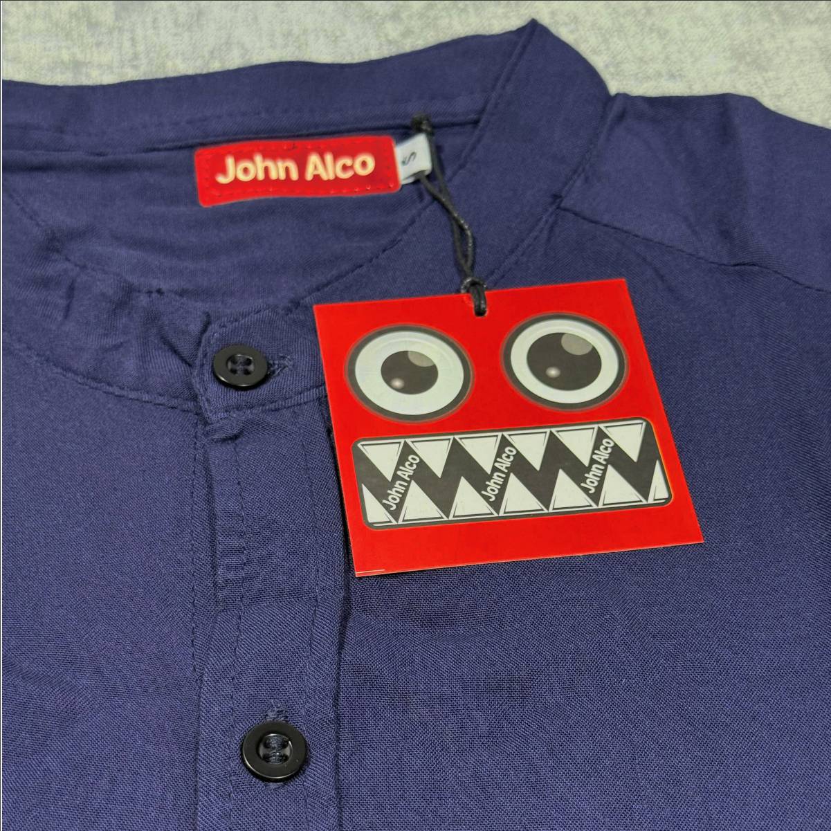 Camisa Manga Corta Dark Blue