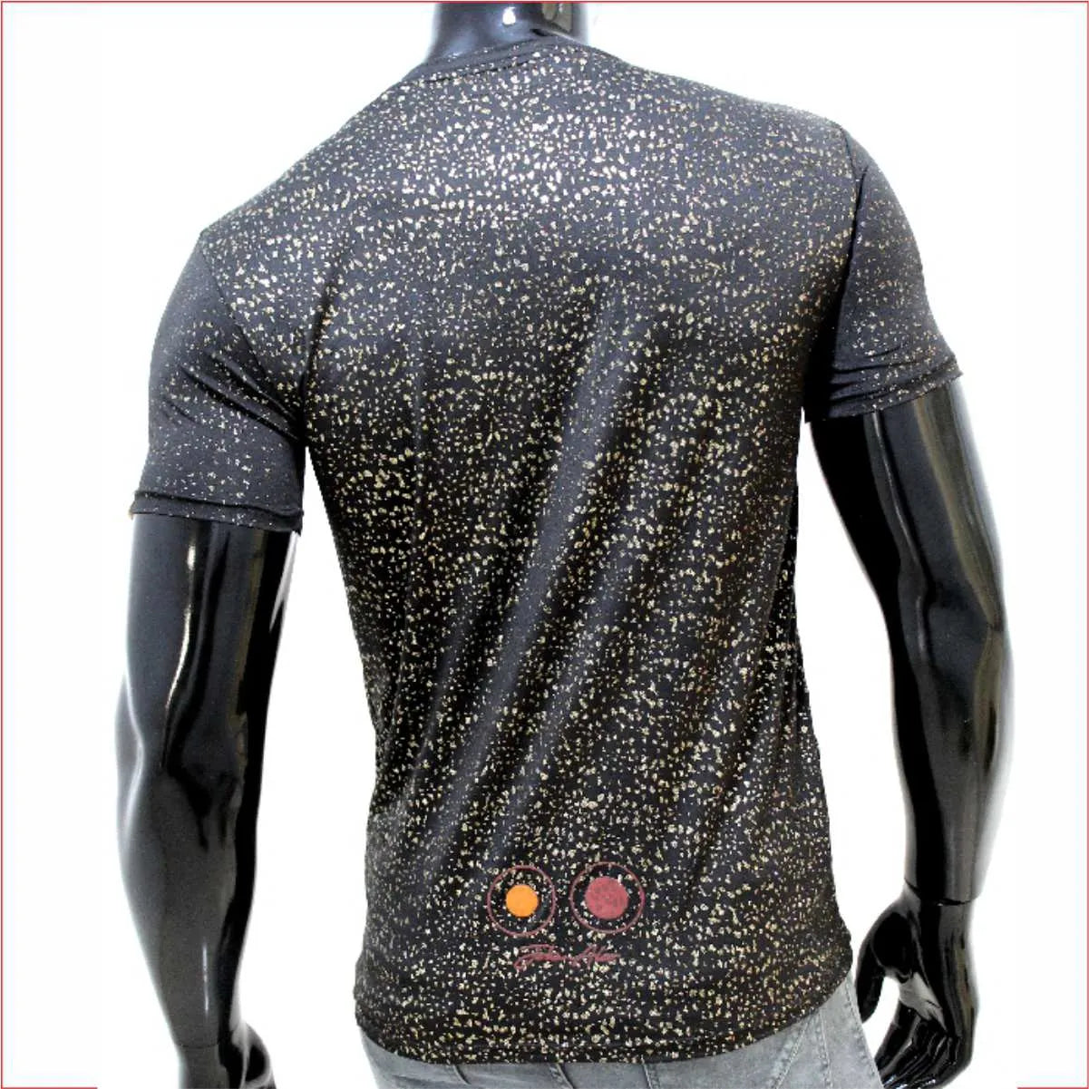 Camiseta Brillante XX Cuello Redondo