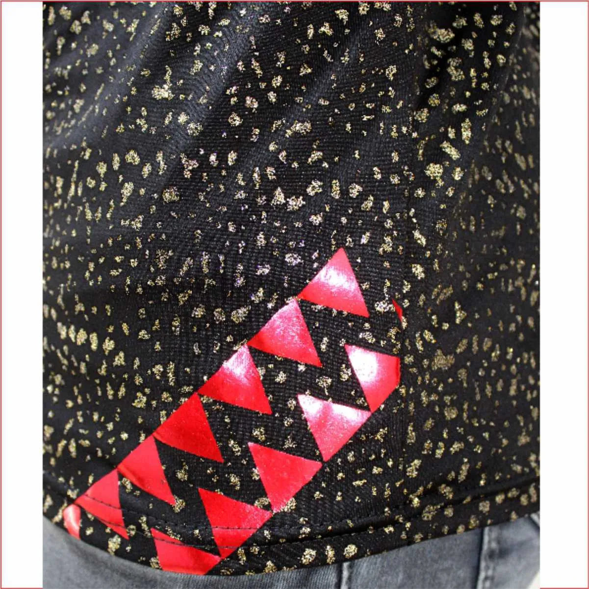 Camiseta Brillante XX Cuello Redondo