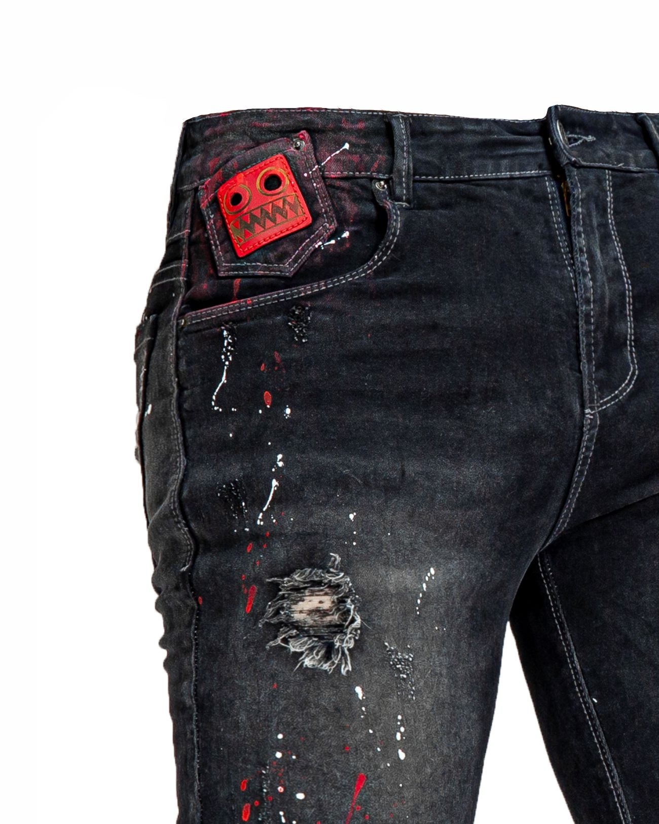 Bermuda Pantera Jean Elastico