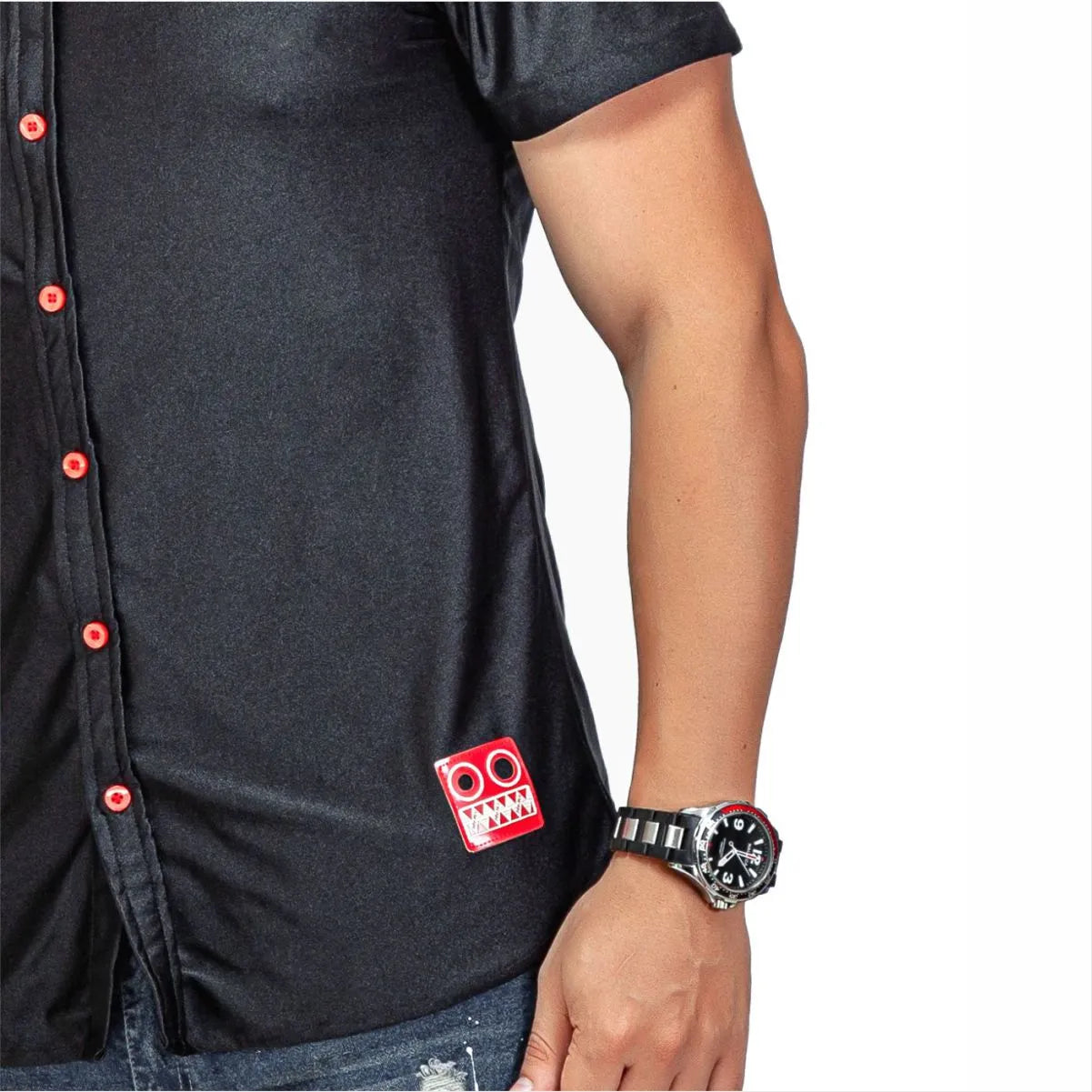 Camisa Polo Manga Corta Radian Black