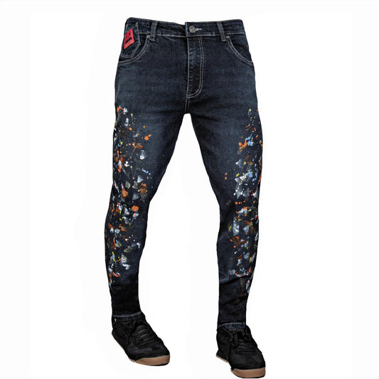 Jean Elastico Black Art