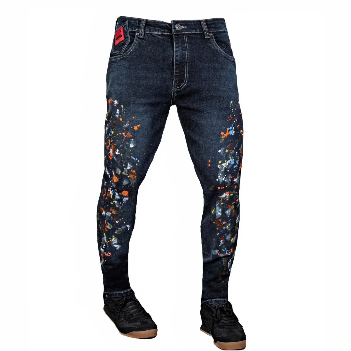 Jean Elastico Black Art