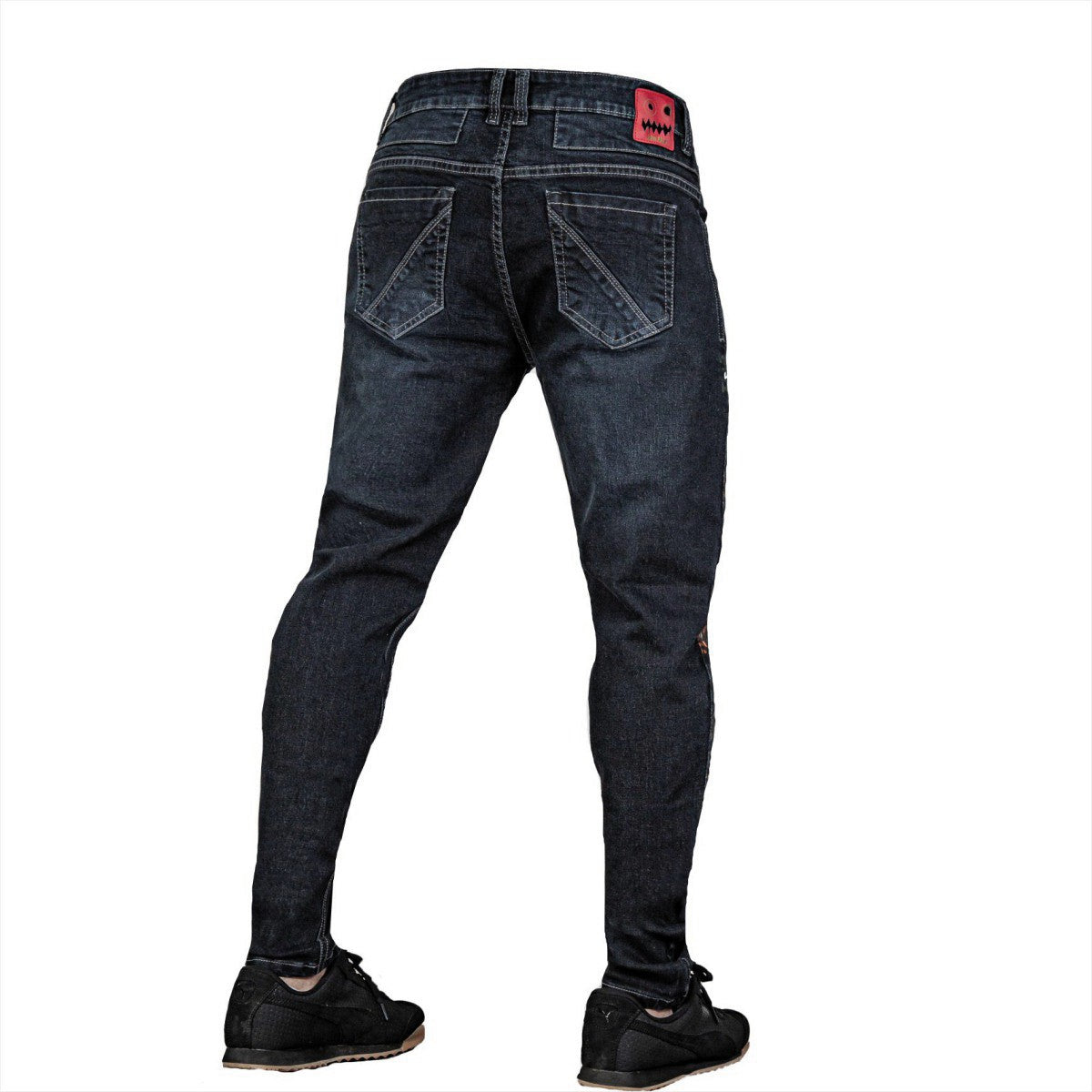 Jean Elastico Black Art