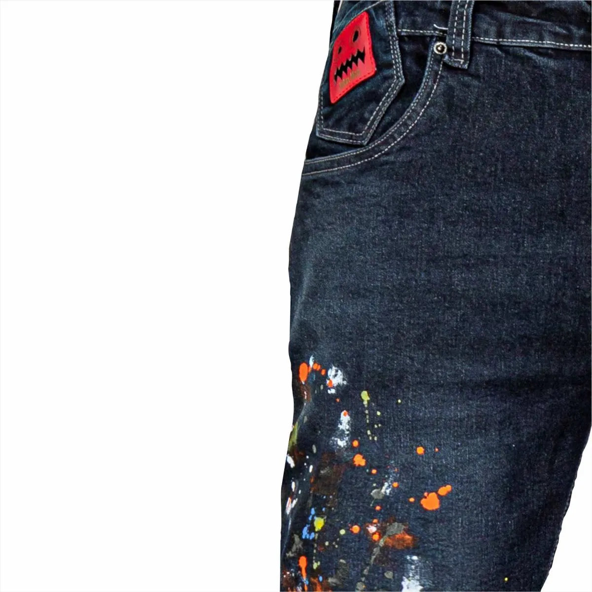 Jean Elastico Black Art