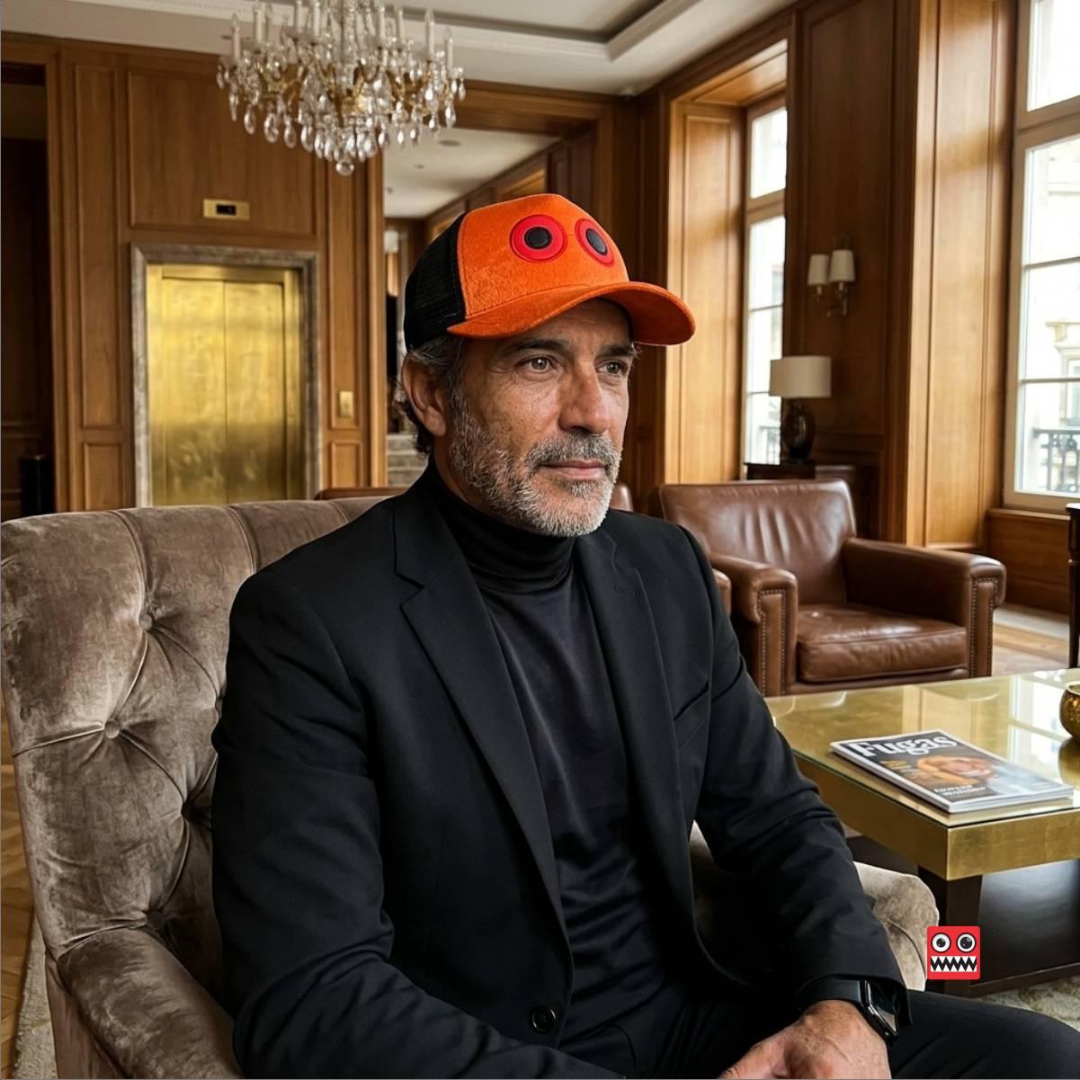 Gorra Magno Ojos Bordados
