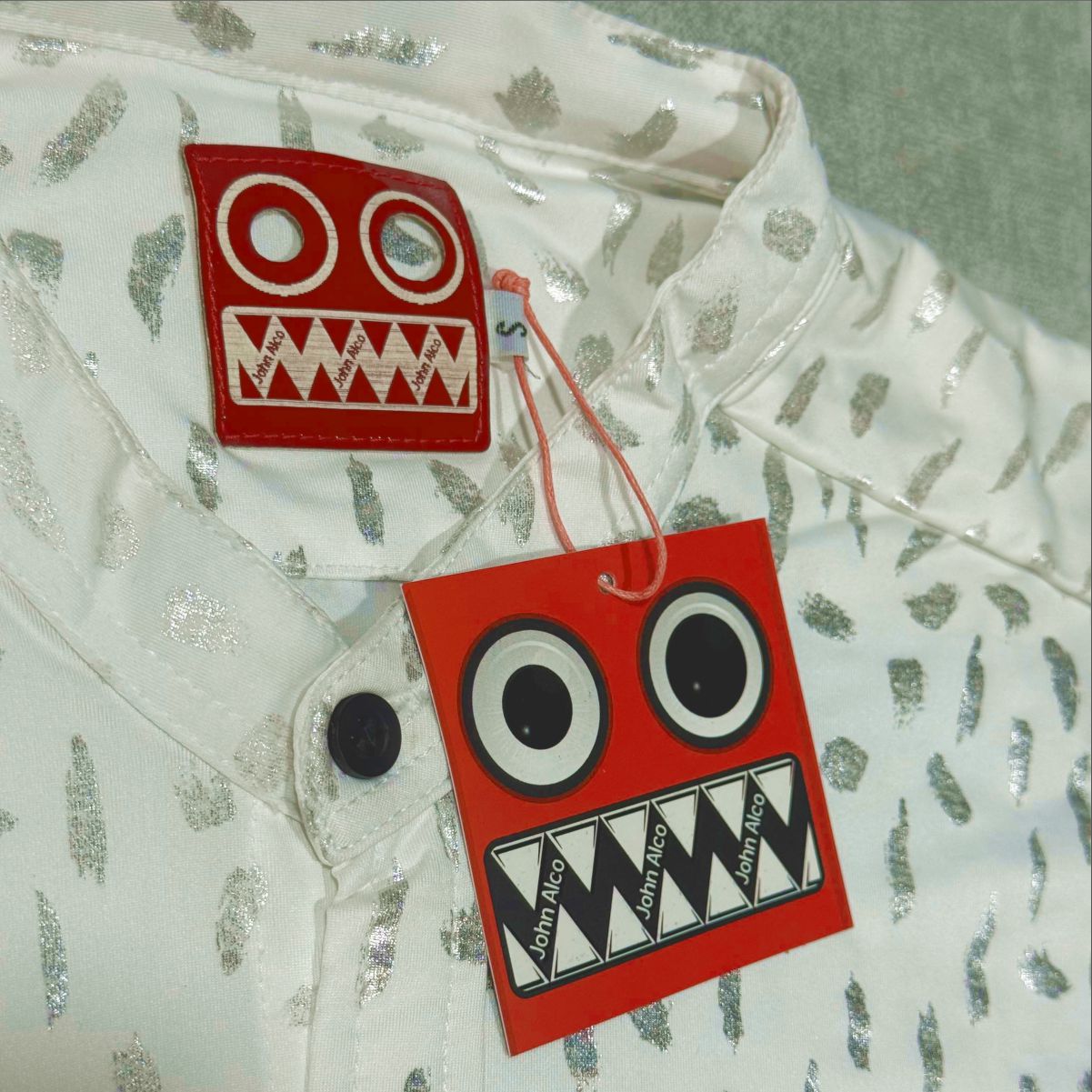 Camisa Manga Corta Destello White