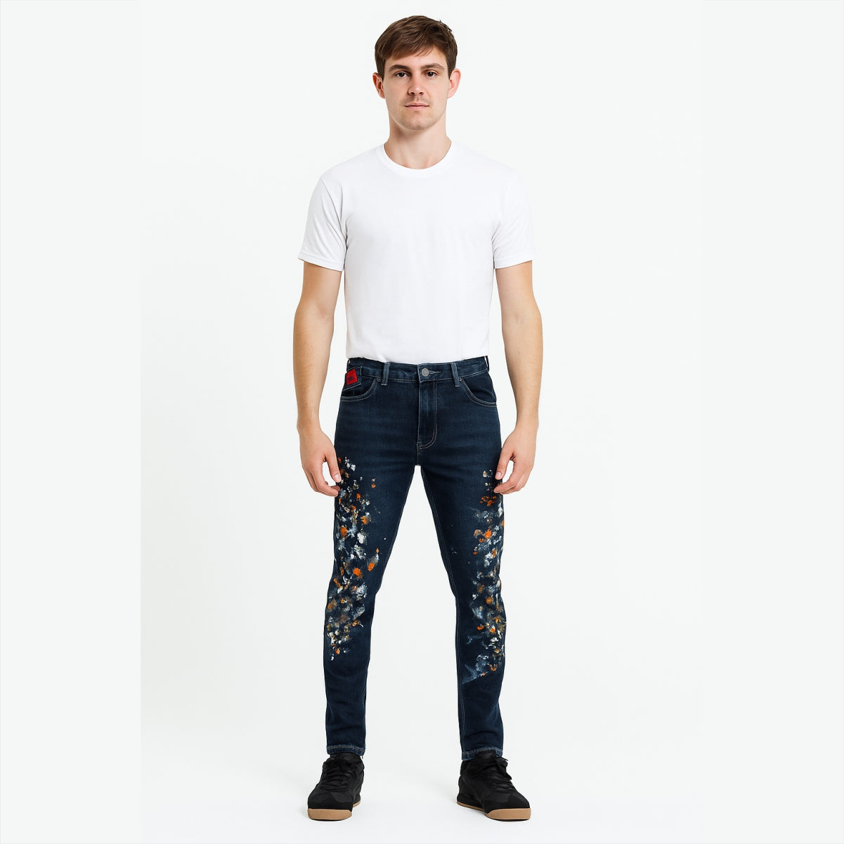 Jean Elastico Black Art