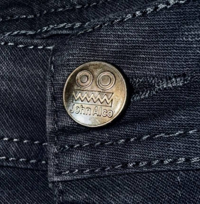 Jean Elastico Panther Gold