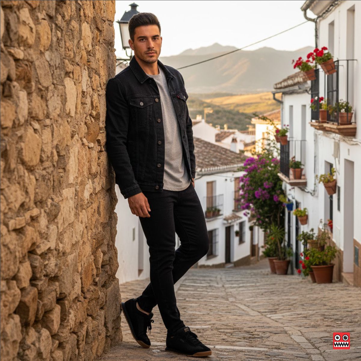 Jean Elastico Black Elite