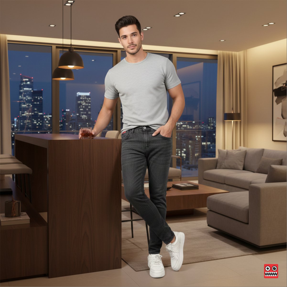 Jean Elastico Georgia