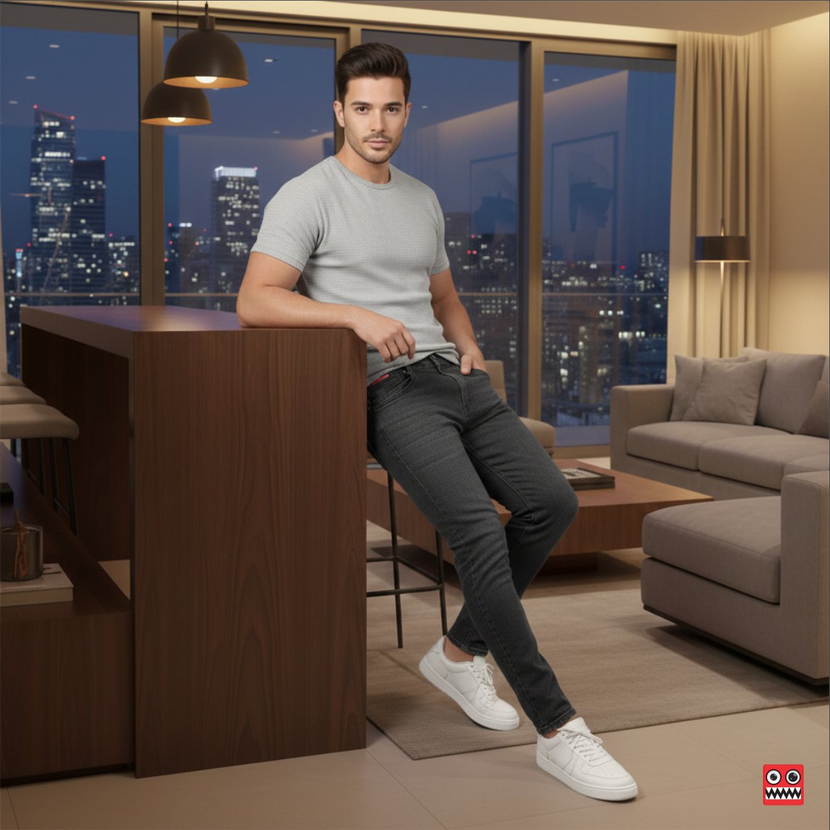 Jean Elastico Georgia